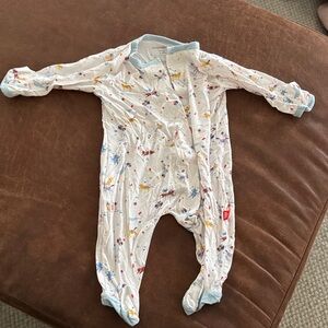 Magnetic Me White and Blue Kids Pajamas